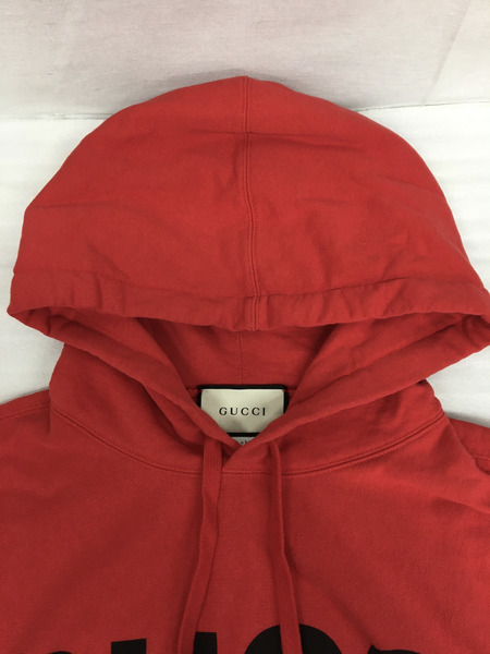 GUCCI　メンズラグ衣料 SEXINESS パーカー (XL) 赤