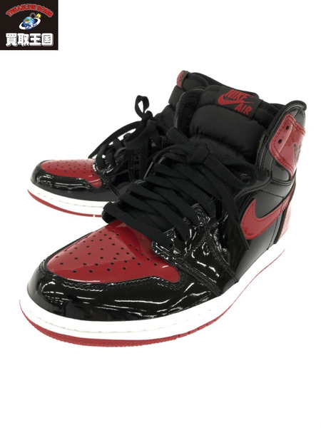 NIKE Air Jordan 1 High OG Patent Bred 26cm｜商品番号 ...