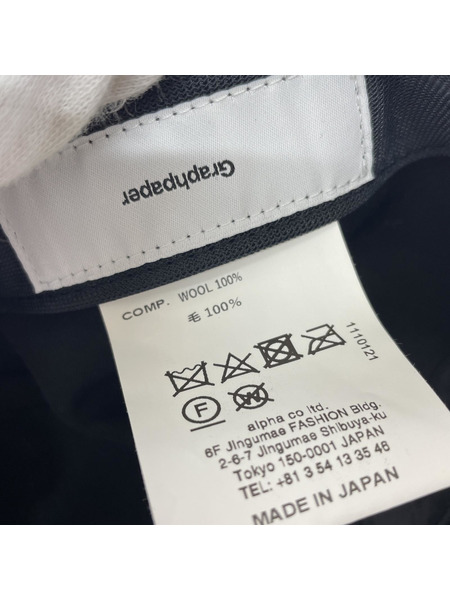 graphpaper scale off wool 6 panel cap[値下]