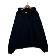 TIGHTBOOTH パーカー(ジップアップ) アートプリント 黒(XL)