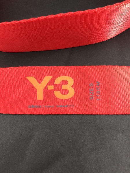 Y-3 ベルト 赤[値下]