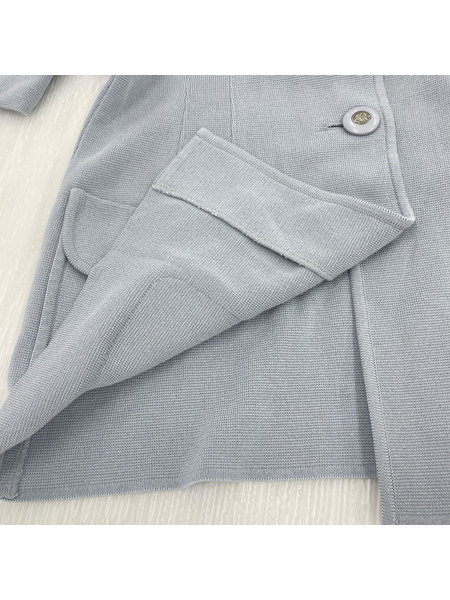 FOXEY BOUTIQUE S/Sニットジャケット  水