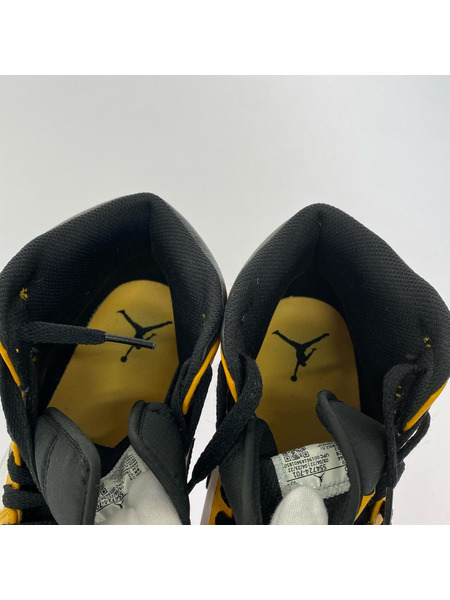 NIKE スニーカー AIR JORDAN 1 MID TAXI YELLOW