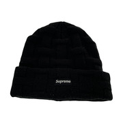 Supreme Basket Weave Beanie　黒