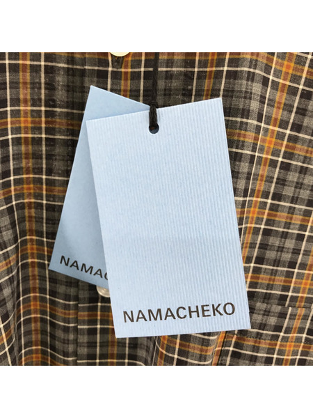 NAMACHEKO. チェックシャツ S