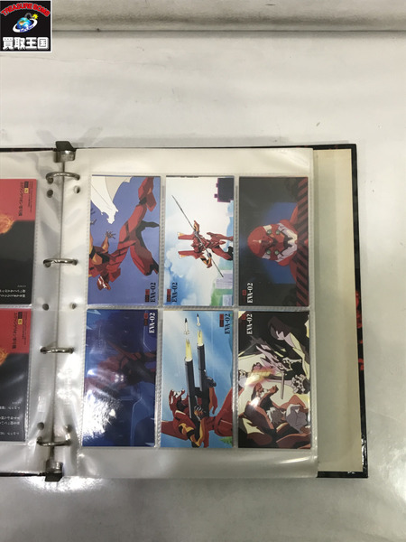 エヴァンゲリオン カードダスマスターズワイド 初版 専用バインダー セット