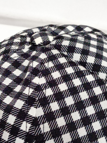 miu miu キャップ/ギンガムチェック/5HC179 2B4L