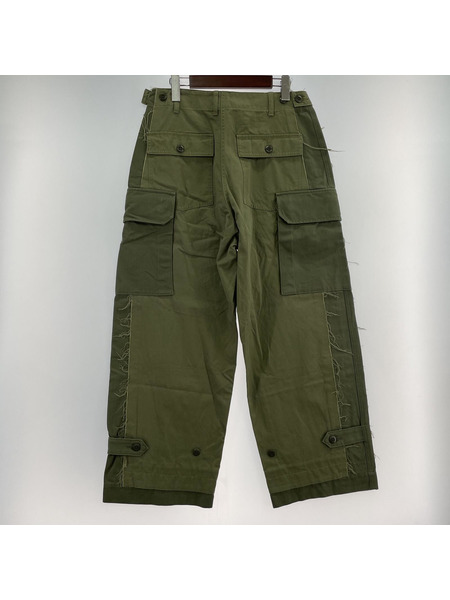 STANDARD JOURNAL ｂｙ NORIO TERADA Military pant 再構築 ミリタリーパンツ 4 オリーブ