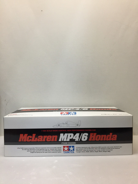 TAMIYA 1/10 RC マクラーレン MP4/6 Honda F104W 電動 RC 組立