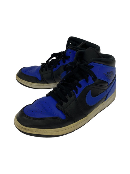 NIKE/Air Jordan 1 Mid/28.0CM/554724-077/Hyper Royal