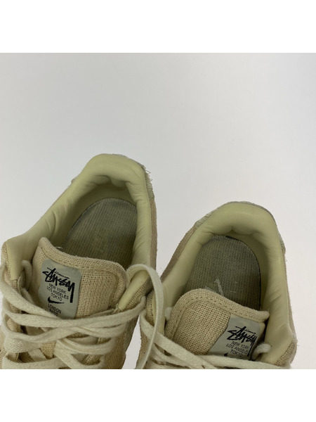 NIKE スニーカー Stussy AIR FORCE 1 FOSSIL STONE 27.0cm