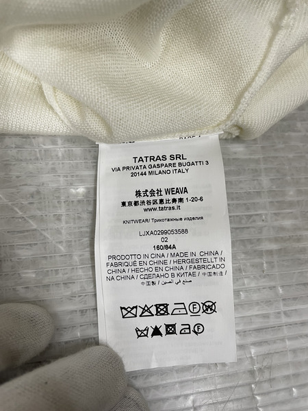 TATRAS RABBA ロゴニット 02 アイボリー