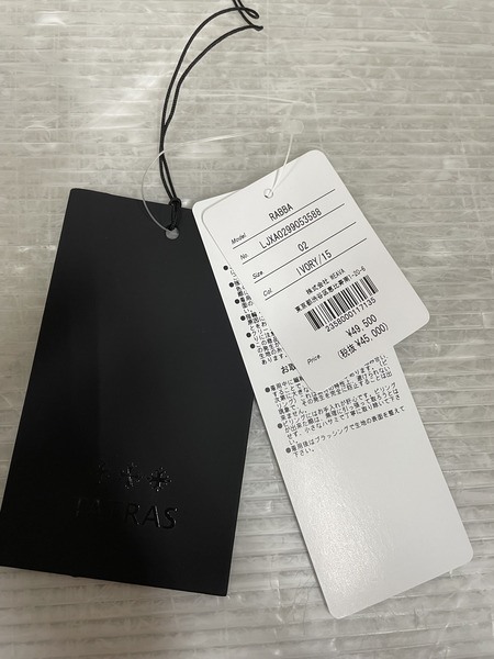 TATRAS RABBA ロゴニット 02 アイボリー