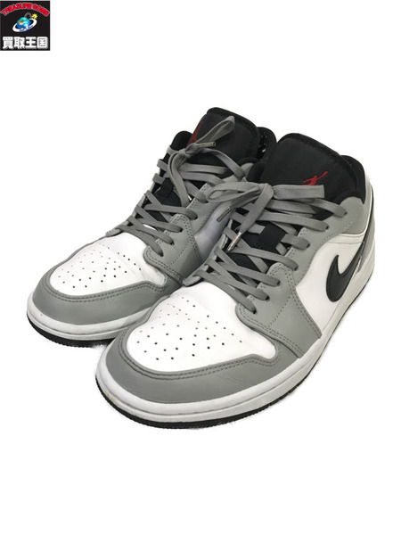 NIKE AIR JORDAN 1 LOW LIGHT SMOKE GREY/26.0㎝/553558-030/ナイキ/グレー/スニーカー[値下]