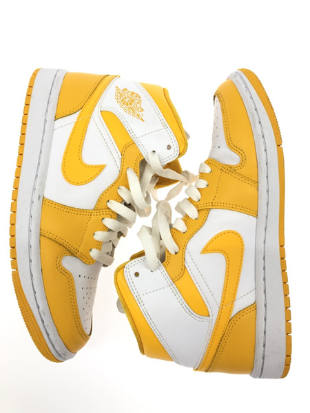 クリアランスバーゲン Nike WMNS Air Jordan 1 Mid Lemon 26cm BQ6472