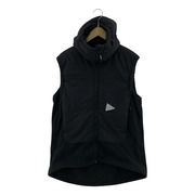 and wander top fleece vest 黒 (4)