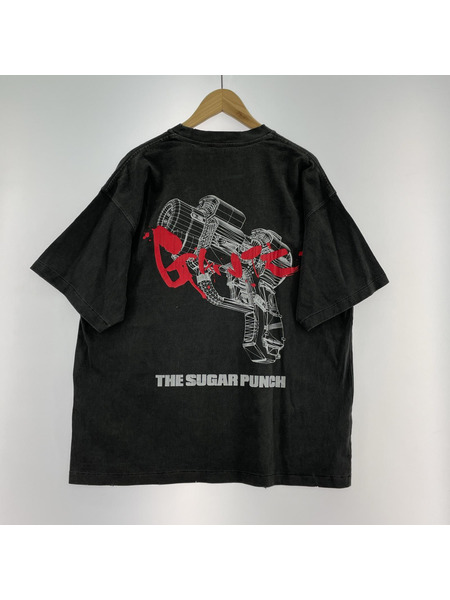 THE SUGAR PUNCH×GANTZ 岸本恵 加工 Tシャツ サイズM ブラック