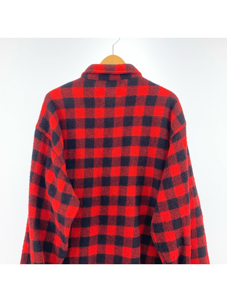 WOOLRICH 長袖シャツ チェック 赤黒 XXL