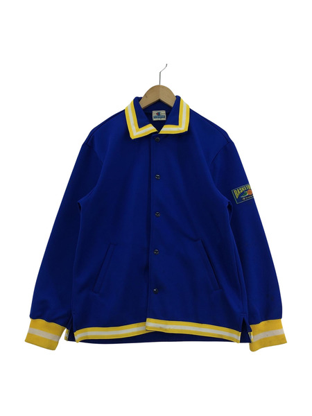 Champion 90sバスケジャケット　青