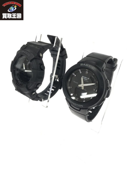 G SHOCK BABY G pair model GBA 800 BSA B100