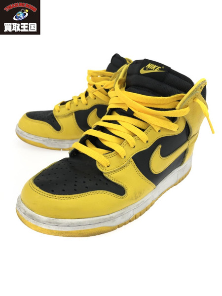 NIKE Dunk High Black Varsity Maize[値下]