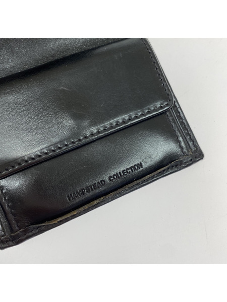 WHITE HOUSE COX 型押シレザー/折リ財布