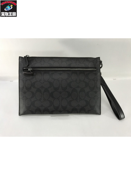 COACH ハンドバッグ モノグラム　クラッチバッグ　91285