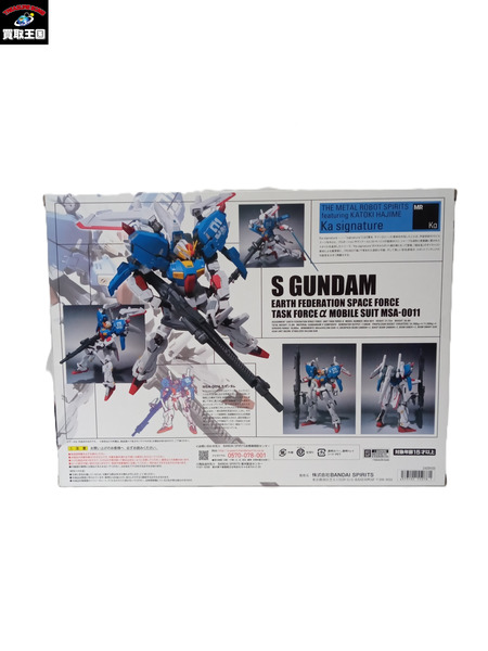 メーカー ガンダム METAL ROBOT魂 〈SIDE MS〉 Sガンダム