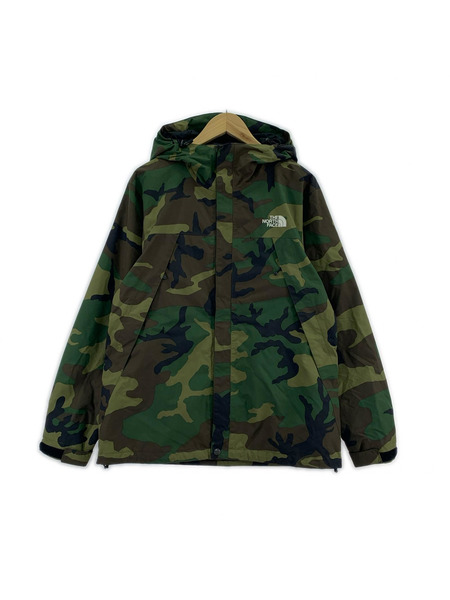 THE NORTH FACE ジャケット NOVELTY SCOOP JACKET カモ柄 M