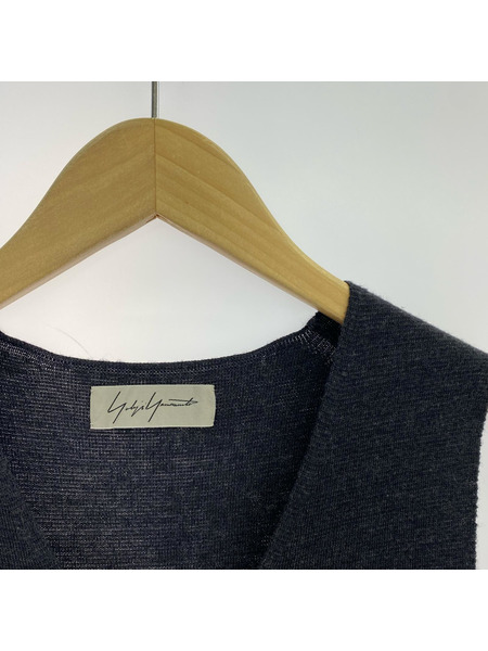 Yohji Yamamoto ノースリーブワンピース NSニットワンピース