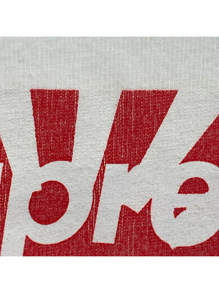 Supreme 11SS Benefit Box Logo Tee 旭日旗 L 白