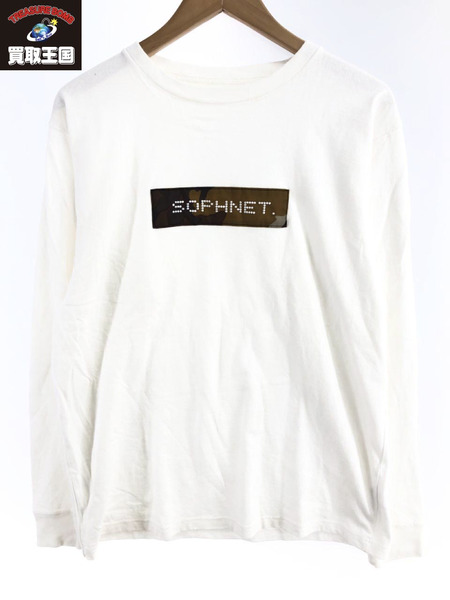 SOPHNET. HEM PANEL CREW NECK CUTSEWN[値下]