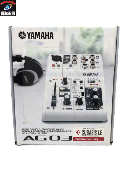 YAMAHA ヤマハ ライブストリーミングミキサー AG03