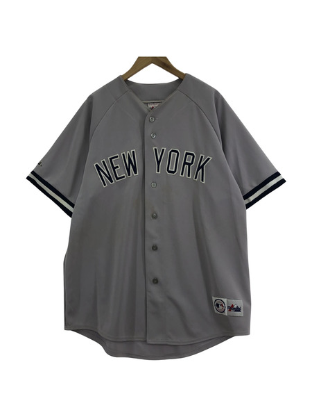 Majestic SS NEW YORK YANKEES ゲームシャツ XL 韓国製[値下]