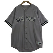 Majestic SS NEW YORK YANKEES ゲームシャツ XL 韓国製[値下]