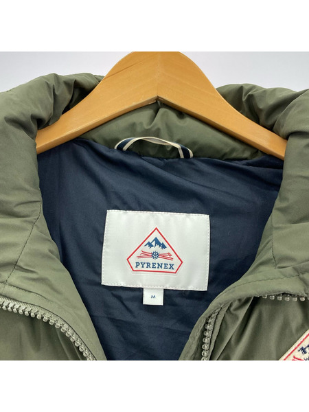 PYRENEX spoutnic mini ripstop vest M カーキ