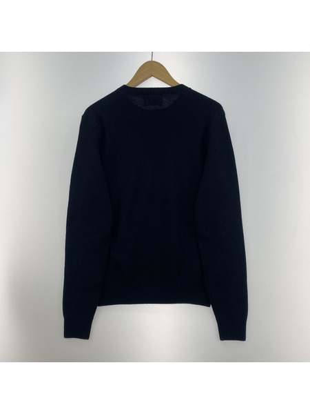 AMI paris L/S ウールニット 黒