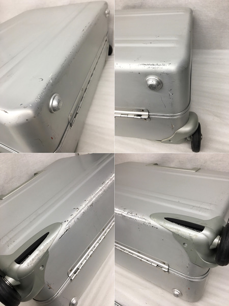 ZERO HALLIBURTON その他バッグ 90s アルミ パイロットトローリーバッグ キャリーケース 2輪