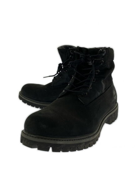 Timberland ブーツ オールブラック 迷彩