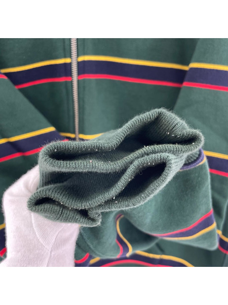 Supreme パーカー（ジップアップ） L ボーダー