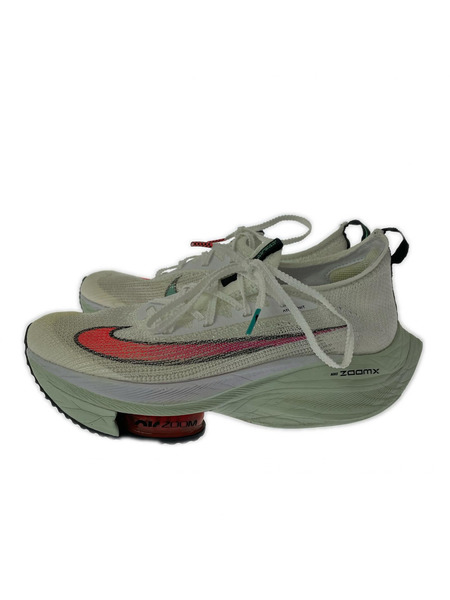 NIKE スニーカー Air Zoom Alphafly1 25cm WHT