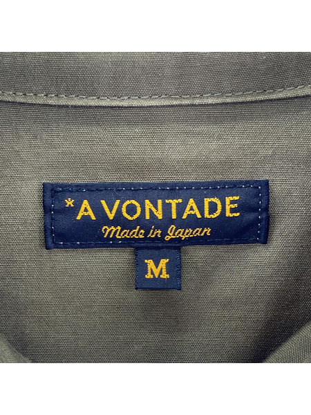 A VONTADE 長袖シャツ Utility Shirt Jacket