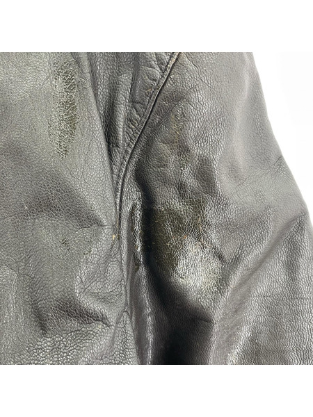 L.L.Bean レザージャケット A-2ジャケット USA製 scovillジッパー