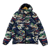 POLO RALPH LAUREN ダウンジャケット 総柄 SKI (M)