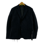 DIESEL ジャケット ダメージテーラードジャケット ブラック