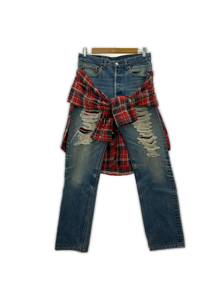 Levi's デニム・ジーンズ levi's 501xx ボタン裏522 USA製