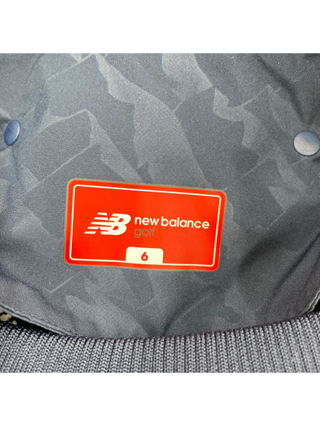 NEW BALANCE ジャケット スニードジャック 総柄 紺