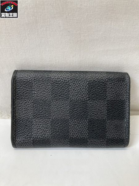 キーケース・キーリング ミュルティクレ6　ダミエ　黒