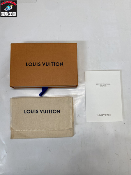 キーケース・キーリング ミュルティクレ6　ダミエ　黒