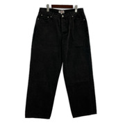 STUSSY パンツ Big OL 刺繍ワークパンツ 黒